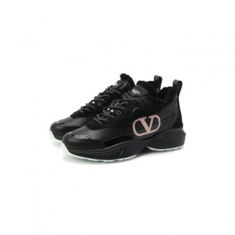 Кожаные кроссовки Valentino Garavani Shegoes Valentino